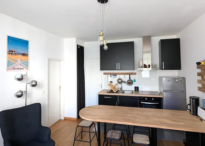 **arcachon Centre: T3 Moderne Avec Terrasse, Proche Et Commerces Pour 4 Personnes** - Fr-1-420-112 Apartment Arcachon